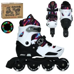 Дитячі розсувні ролики A4159-M-W, розмір 35-38