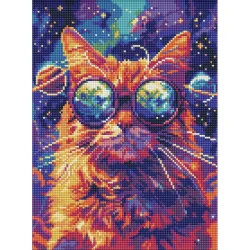 Алмазна мозаїка "Зоряні окуляри" ©art_selena_ua AMO8088, 30х40 см