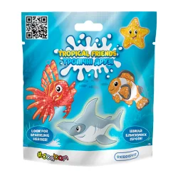 Стретч-іграшка у вигляді тварини серії "Желейна" – ТРОПІЧНІ ДРУЗІ (у диспл.)