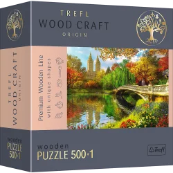 Пазли фігурні з дерева 500 + 1 елм "Центральний парк, Манхеттен, Нью-Йорк" 