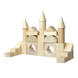 Дерев'яний конструктор "Будівельний набір" 900833, 30 деталей