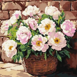 Картина за номерами "Ніжний аромат" ©art_selena_ua KHO3311, 40х40 см