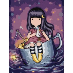 Картина за номерами "A Night's Quest Santoro Gorjuss Collection" KHO8673, 30х40 см 