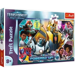 Пазли - (300 елм.) - "У світі роботів" / Trefl