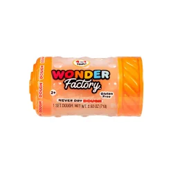 Незастигаюча маса для ліплення в баночці 595120, 5x5x8 см Помаранчевий