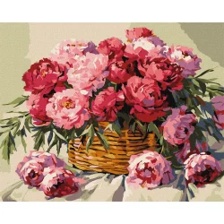 Картина за номерами "Мелодія цвітіння" KHO3304, 40x50 см