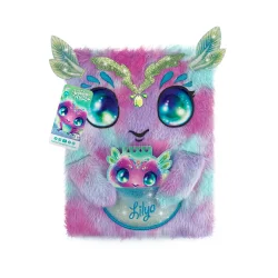 Великий пухнастий блокнот 2-в-1 NEBULOUS STARS - ЛІЛІЯ