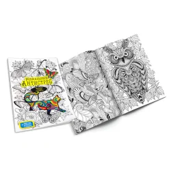 Креативна творчість "Розмальовки Антистрес" RA-01-01U з фломастерами