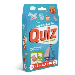 Настільна карткова гра для дітей "Вікторина: Вгадай предмет!" 301245