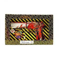 Зібрана модель Гумкостріл "DESERT EAGLE VERMILION" DE-VE