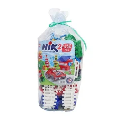 Дитячий конструктор з великими деталями "NIK-2" 71870, 104 деталі