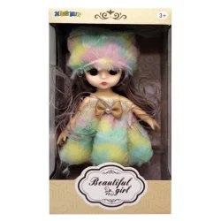 Дитяча іграшкова лялька 1361-7 шарнірна, розмір 15 см