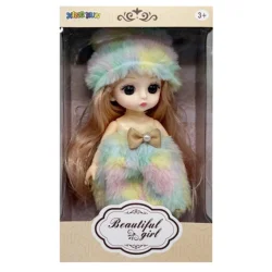 Дитяча іграшкова лялька 1361-9 шарнірна, розмір 15 см