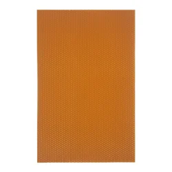 Вощина для виробництва свічок #5-помаранчевий 410 х 260 мм