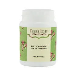 Лак-фініш для декупажу FDDMV-80, 80 мл, матовий