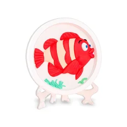 Набір для гіпсової розмальовки "Рибка" YG0230-5 з підставкою, 11 см