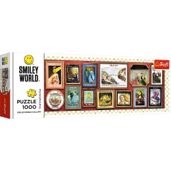 Пазли - (1000 елм. Панорама) - "Веселі картини"