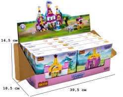 Конструктор "Казковий сон" (8 уп.) Казкова колекція з 8-ми моделей / COGO