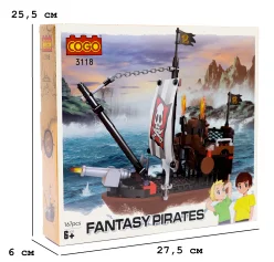 Конструктор "Піратські кораблі" (167 елм.) Помста / COGO