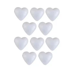 Набір пінопластових заготовок "Серця" 220170G 8,5 см, 20 шт