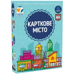 Карткова гра "Карткове місто" PCT01UA 160 двобічних карток ресурсів