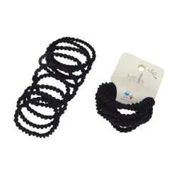 Набір резинок для волосся "Міні" 0108-322-1 чорний, 100 штук в упаковці