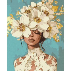 Картина за номерами "Квітучі мрії" ©art_selena_ua KHO8726, 40х50 см