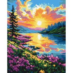 Картина за номерами "Весняні барви" BS54233, 40х50 см