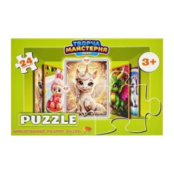 Дитячі пазли "Золотий Єдиноріг" Puz-M-2, 24 елементи, розмір 30х42 см