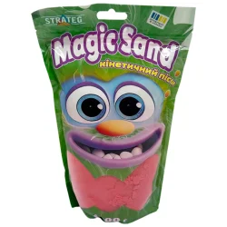 Креативна творчість "Кінетичний пісок Magic sand" 39404-6 червоний 1 кг 