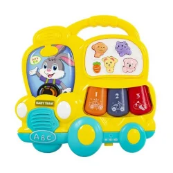 Дитяча музична іграшка "Веселий автобус" 8633(Yellow)