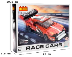 Конструктор "Автомобілі" (195 елм.) Спрінт / COGO