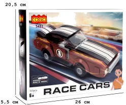 Конструктор "Автомобілі" (157 елм.) Вуличні перегони / COGO