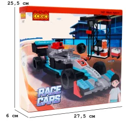 Конструктор "Автомобілі" (266 елм.) Бен Ф-1 / COGO