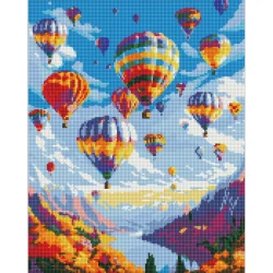 Алмазна мозаїка без підрамника "Магічний політ" AMC20143, 40х50 см