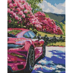 Алмазна мозаїка "Рух у кольорі" AMO20113, 40х50 см