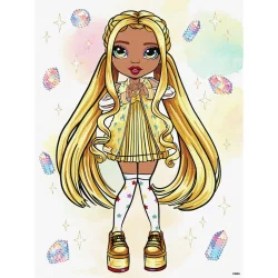 Картина за номерами зі стразами "Rainbow High. Sunny" KHO1336, 30х40 см