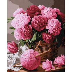 Картина за номерами "Таємниці пелюсток" KHO3303, 40х50 см