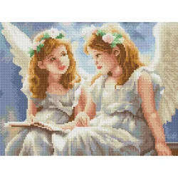 Алмазна мозаїка "Янголята" DRBS53708, 30х40 см