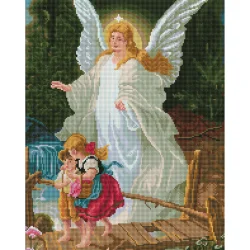 Алмазна мозаїка "Окрилені безпекою" DBS1091, 40х50 см