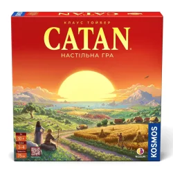 Стратегічна настільна гра CATAN R100UA від 10 років, 3-4 гравця