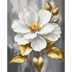 Картина за номерами "Дорогоцінна простота" 13173-AC з металізованими фарбами 40х50 см