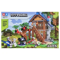 Конструктор дитячий Майнкрафт 7635 пластик, 504 деталі