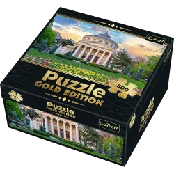 Пазли - (500 елм.) - Золота колекція: "Румунський Атенеум, Бухарест, Румунія"