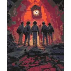 Алмазна мозаїка "Дивні дива" OD194-01, 40х50 см