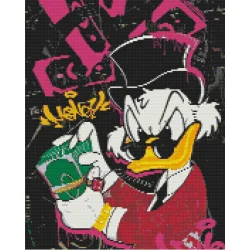 Алмазна мозаїка "Скрудж Макдак. Мультфільм Качині історії" OD30050, 40х50 см