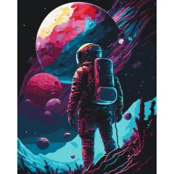 Картина за номерами "Самотній мандрівник" 16506-AC 40х50 см