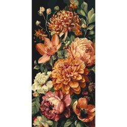 Картина за номерами "Шляхетний букет" LW5196, 40х80 см