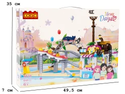 Конструктор "Дівчатка" (648 елм.) Американські гірки / COGO