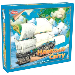 Настільна гра "Навколо світу" 0246 укр. мовою